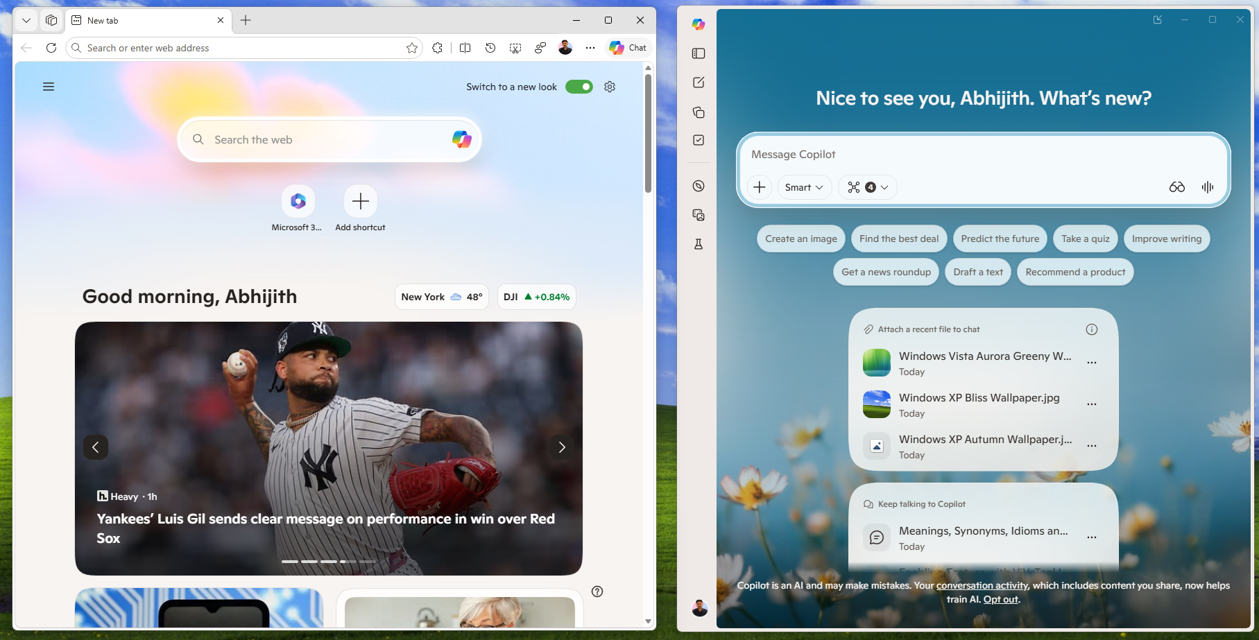 Microsoft Edge and Copilot to share similar designs and colors
