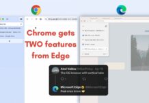 Microsoft Edge is promoting Vertical Tabs again, now that Google Chrome also has the feature Microsoft Edge promotes vertical tabs again as Chrome finally adds the same feature