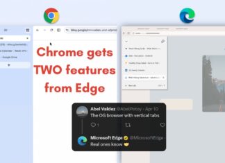 Microsoft Edge is promoting Vertical Tabs again, now that Google Chrome also has the feature Microsoft Edge promotes vertical tabs again as Chrome finally adds the same feature