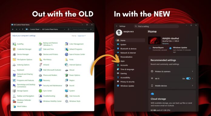 Microsoft confirms it's migrating all Control Panel settings to Windows 11 Settings app but there are roadblocks