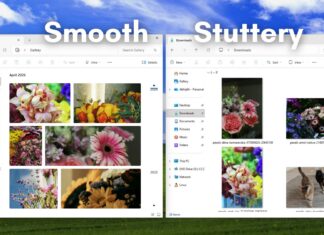 Microsoft explains why File Explorer does not have smooth scrolling throughout
