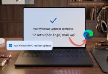 Microsoft is promoting Edge by opening it automatically after a Windows update to showcase the OS latest features