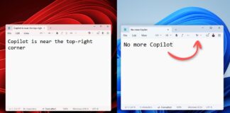 Microsoft removes the Copilot branding throughout Notepad