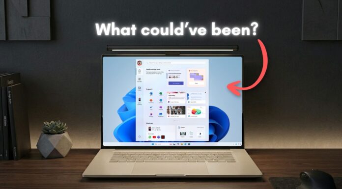 Microsoft's alternate Start menu design prototypes are getting some attention in social media