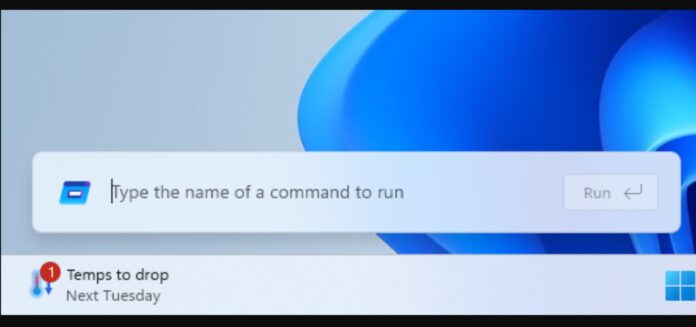 Modern Windows Run new UI