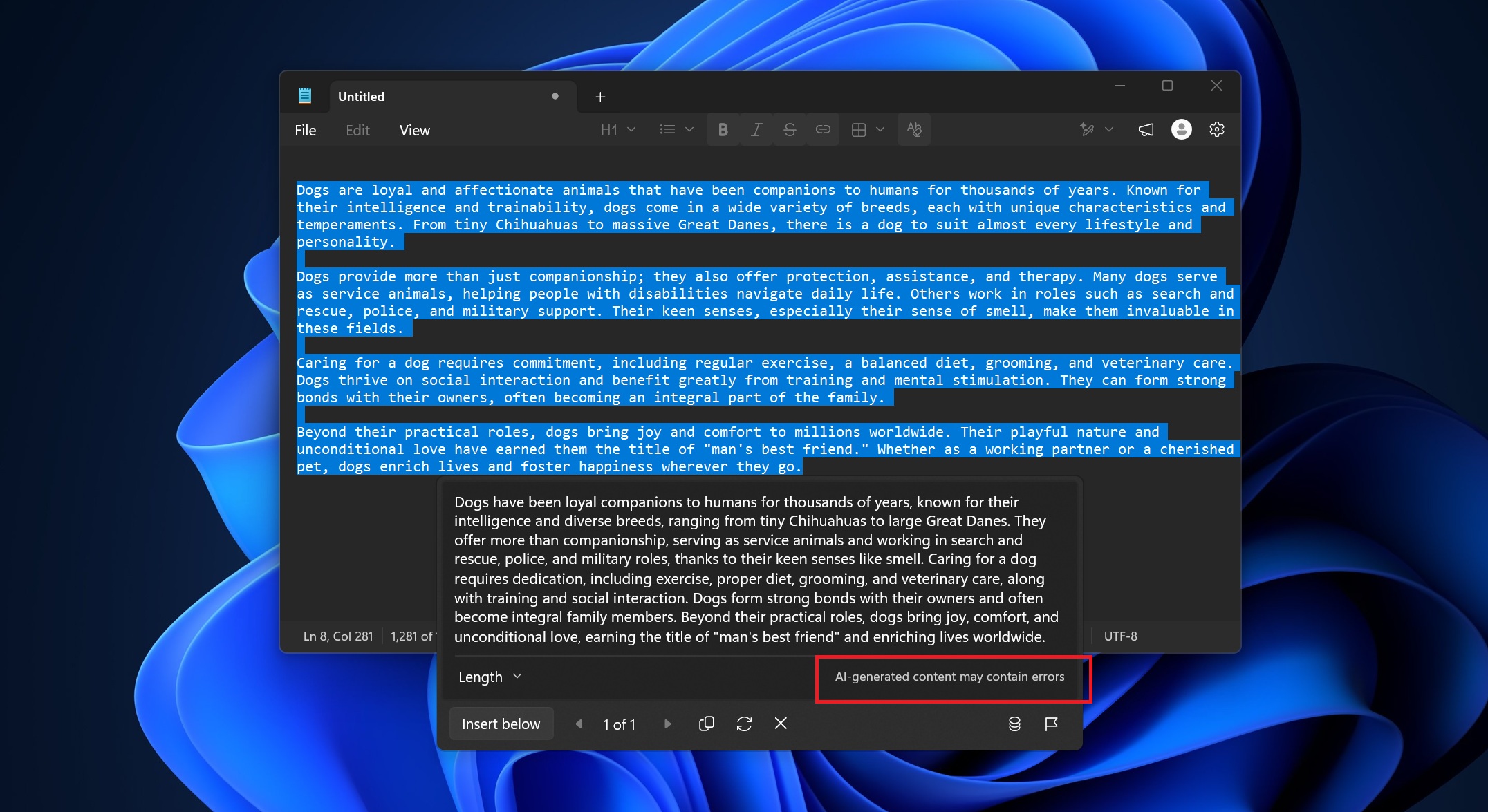 Microsoft renames Copilot in Notepad, AI remains