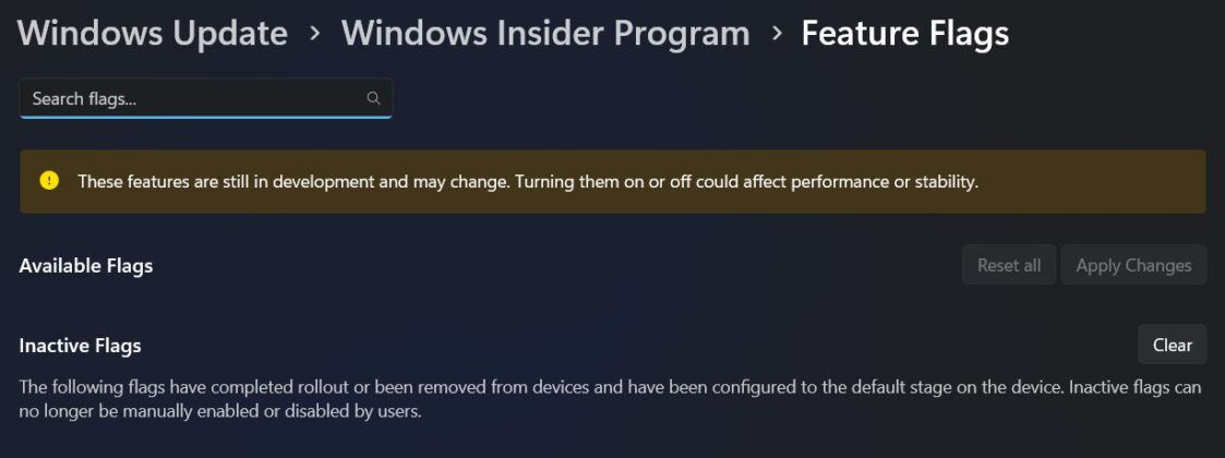 Microsoft confirms Windows 11 is getting Chrome-like feature flags to ...