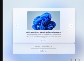 Windows 11 OOBE updates screen