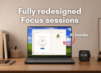 Windows 11 Clock app with AI