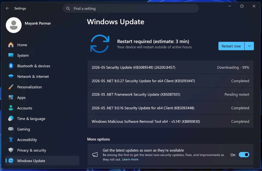 2026-05 Security Update (KB5089549) (26200.8455)