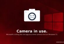 Microsoft is killing the one-app-at-a-time camera limit in Windows 11 with new Multi-App mode Windows 11 camera