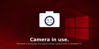 Windows 11 camera