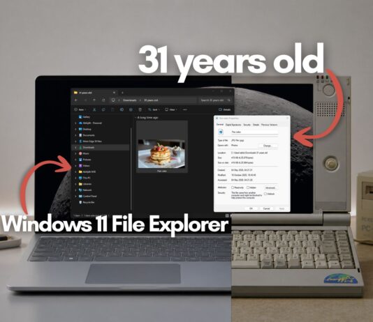 File Explorer Properties Dialog box is getting replaced with a WinUI 3 version