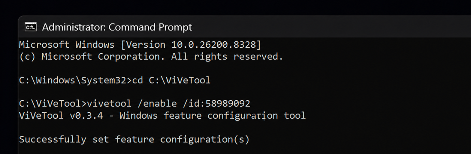 How to enable Low Latency Profile CPU boost using ViVeTool