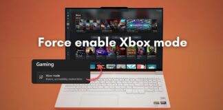 How to force enable Xbox mode if it doesn't show up in your PC after update
