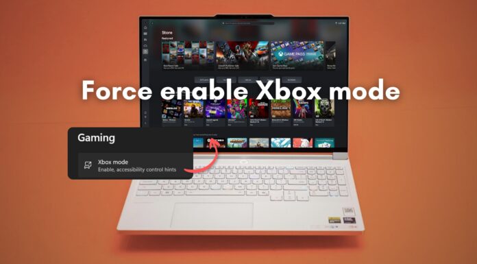 How to force enable Xbox mode if it doesn't show up in your PC after update