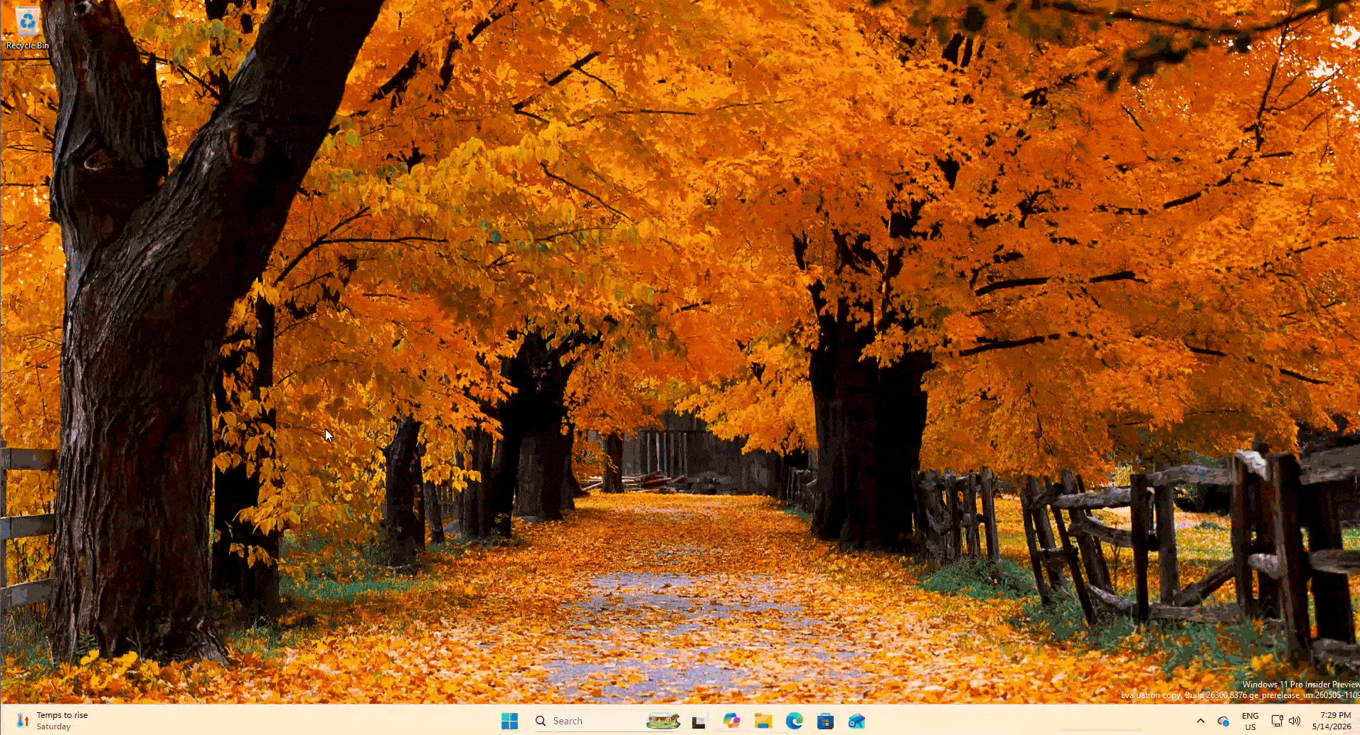Launching Start menu in Windows 11