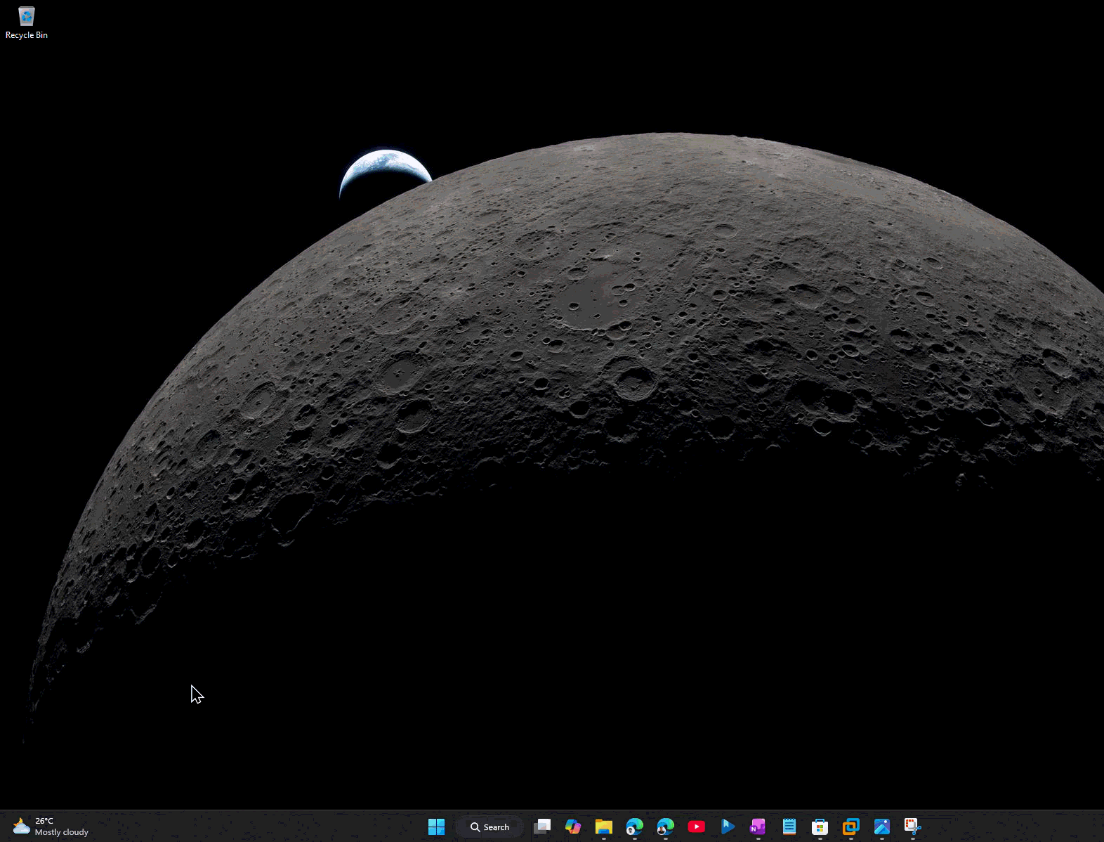 MSN Feed shows up while hovering over the Widget