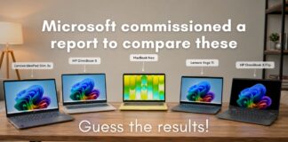 Microsoft commissioned Signal65 to compare MacBook Neo with Windows 11 PCs and the results are as expected