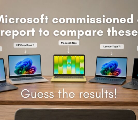 Microsoft commissioned Signal65 to compare MacBook Neo with Windows 11 PCs and the results are as expected