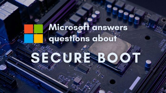 Microsoft conducted an AMA about Secure Boot Microsoft conducted an AMA about Secure Boot