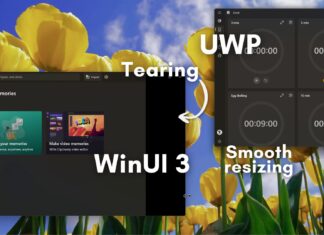 Microsoft admits Windows 11’s WinUI 3 apps resize worse than the UWP it replaced, rolling out fix in summer Microsoft is finally fixing the black tearing issue in WinUI 3 apps during window resizing.