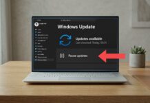 Microsoft says you should temporarily pause updates while working
