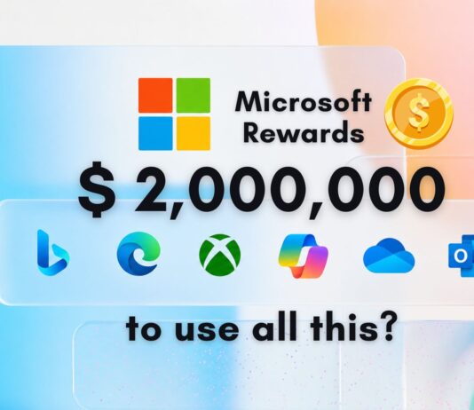 Microsoft's 1 million USD sweepstakes rewards is still live and ending soon