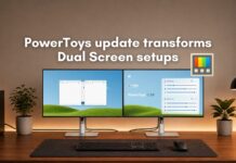 PowerToys adds Grab And Move and Power Display