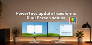 PowerToys adds Grab And Move and Power Display