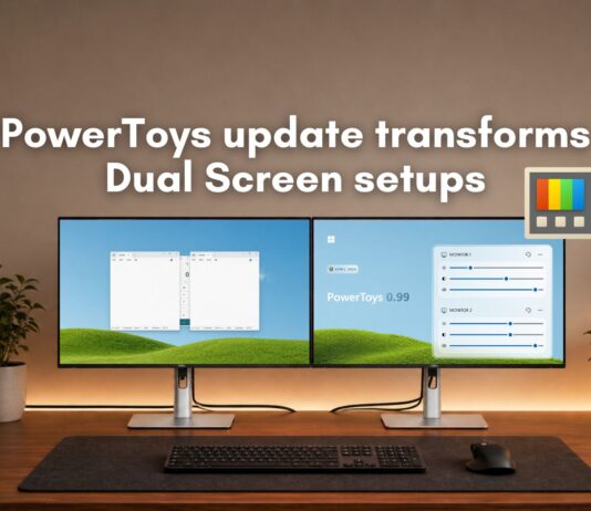 PowerToys adds Grab And Move and Power Display