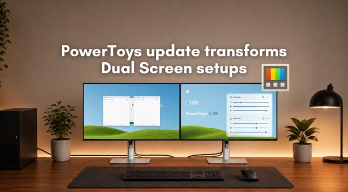 PowerToys adds Grab And Move and Power Display