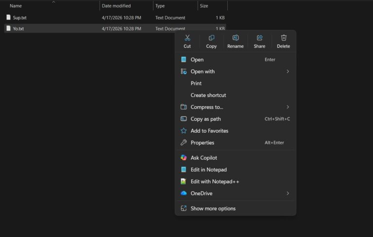 File Right Click File Options Microsoft brings Refresh & Print back to Windows 11 File Explorer right ...