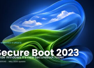 Secure Boot 2023 folder in Windows 11