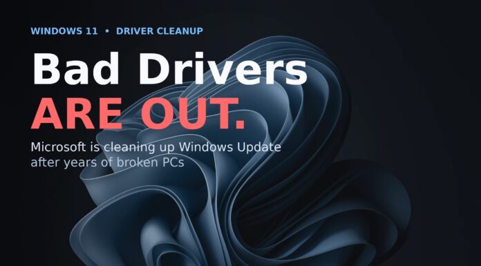 Windows 11 bad drivers in catalog