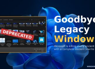 Windows 11 legacy dialog UI