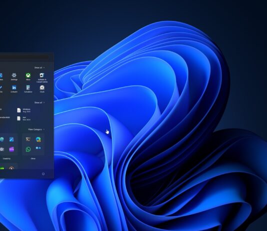 Windows 11 taskbar vertical left side