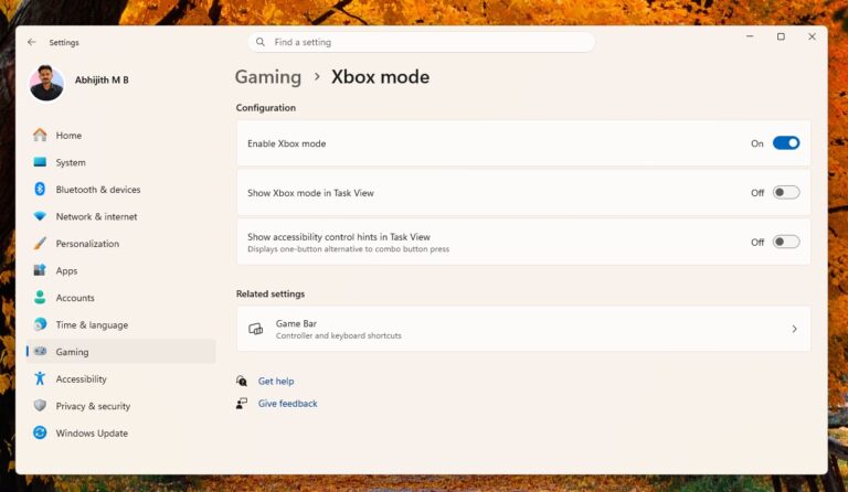 Xbox Mode Interface Windows 11 KB5083631 out with Xbox mode, faster performance (direct ...