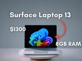 the Microsoft Surface Laptop 13 for business will have a 8GB RAM variant for double the price of Macbook Neo the Microsoft Surface Laptop 13 for business will have a 8GB RAM variant for double the price of Macbook Neo