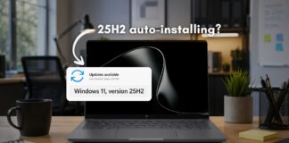 All eligible Windows 11 devices running a Home or Pro version will be updated to 25H2 automatically