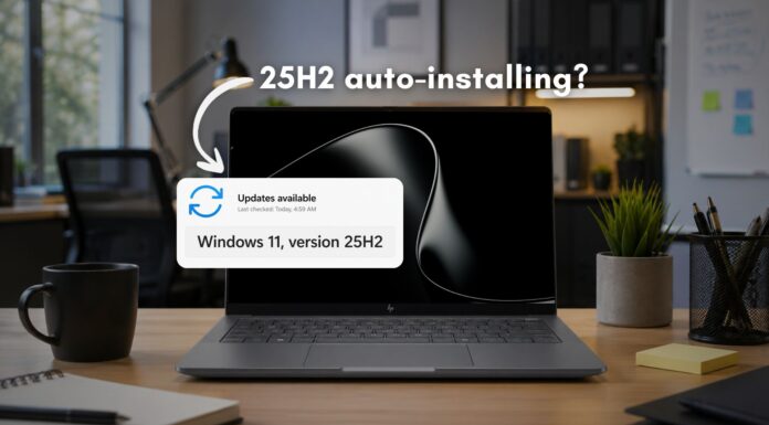 Microsoft is force installing Windows 11 25H2 ahead of 26H2 release All eligible Windows 11 devices running a Home or Pro version will be updated to 25H2 automatically