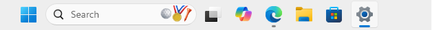 App labels always hidden in Windows 11