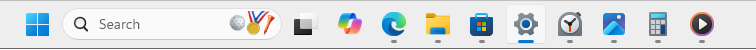 App labels hidden in Windows 11