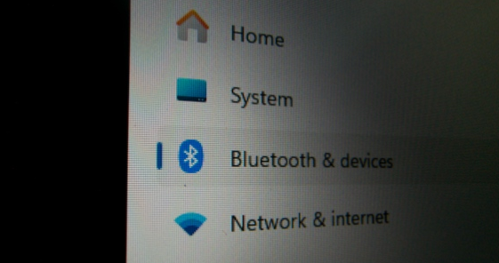 Bluetooth & devices in Windows 11