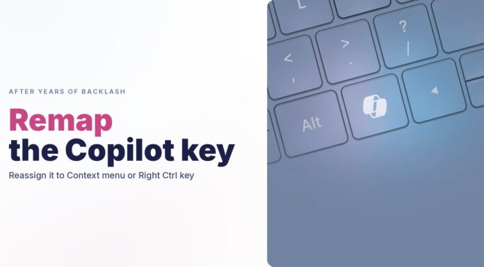 Microsoft reveals Windows 11’s Copilot key may hurt your productivity, lets you remap it after years of backlash Copilot remap the key in Windows 11