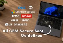 HP, Dell, ASUS, and Lenovo have published dedicated Secure Boot 2023 certificate update guides for their devices.