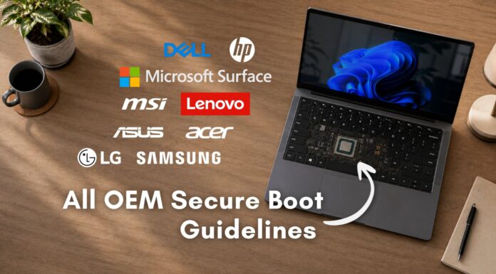 HP, Dell, ASUS, and Lenovo have published dedicated Secure Boot 2023 certificate update guides for their devices.