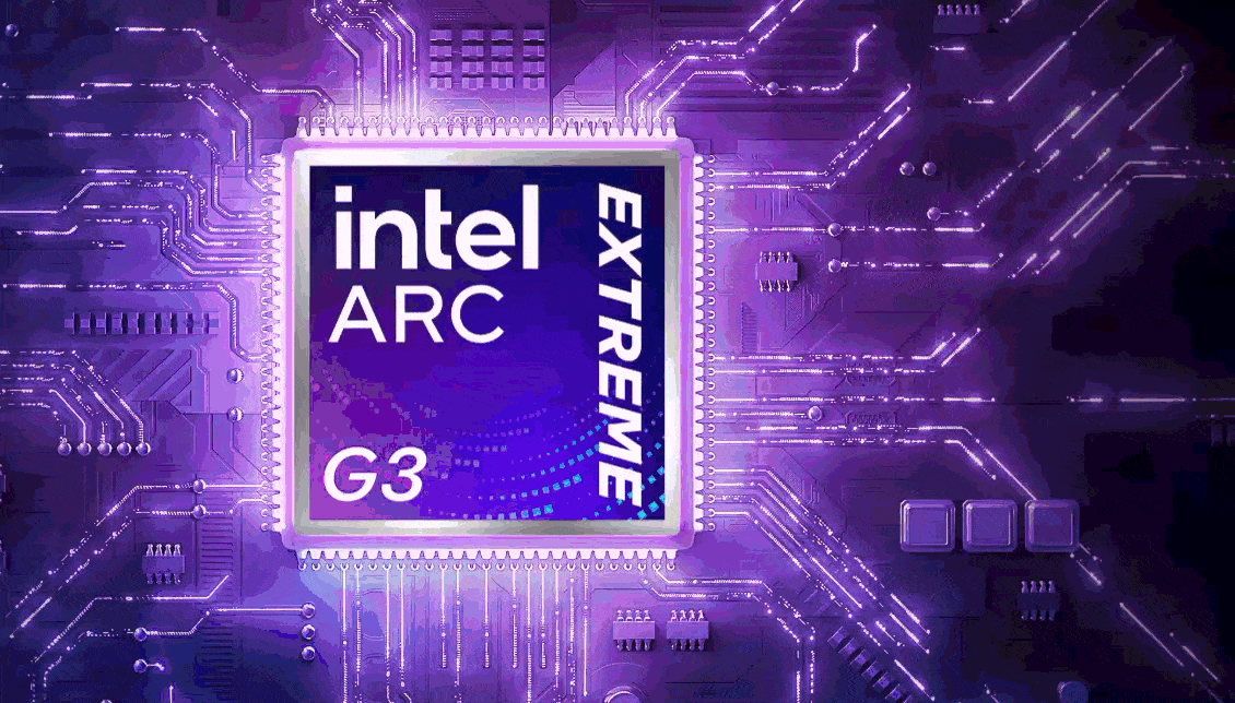 Intel Arc G3 Extreme in MSI Claw 8 EX AI+