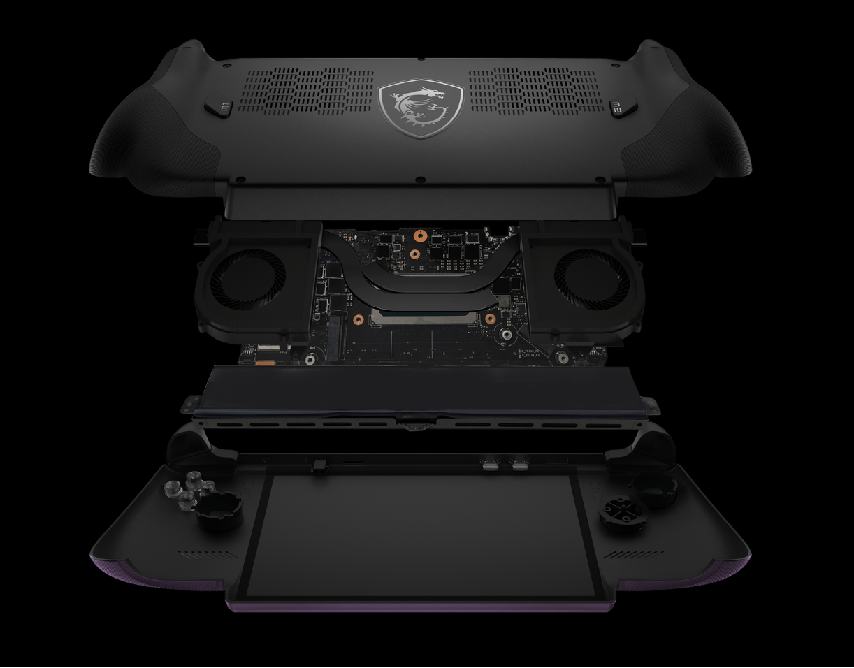MSI Claw 8 EX AI+ Internals