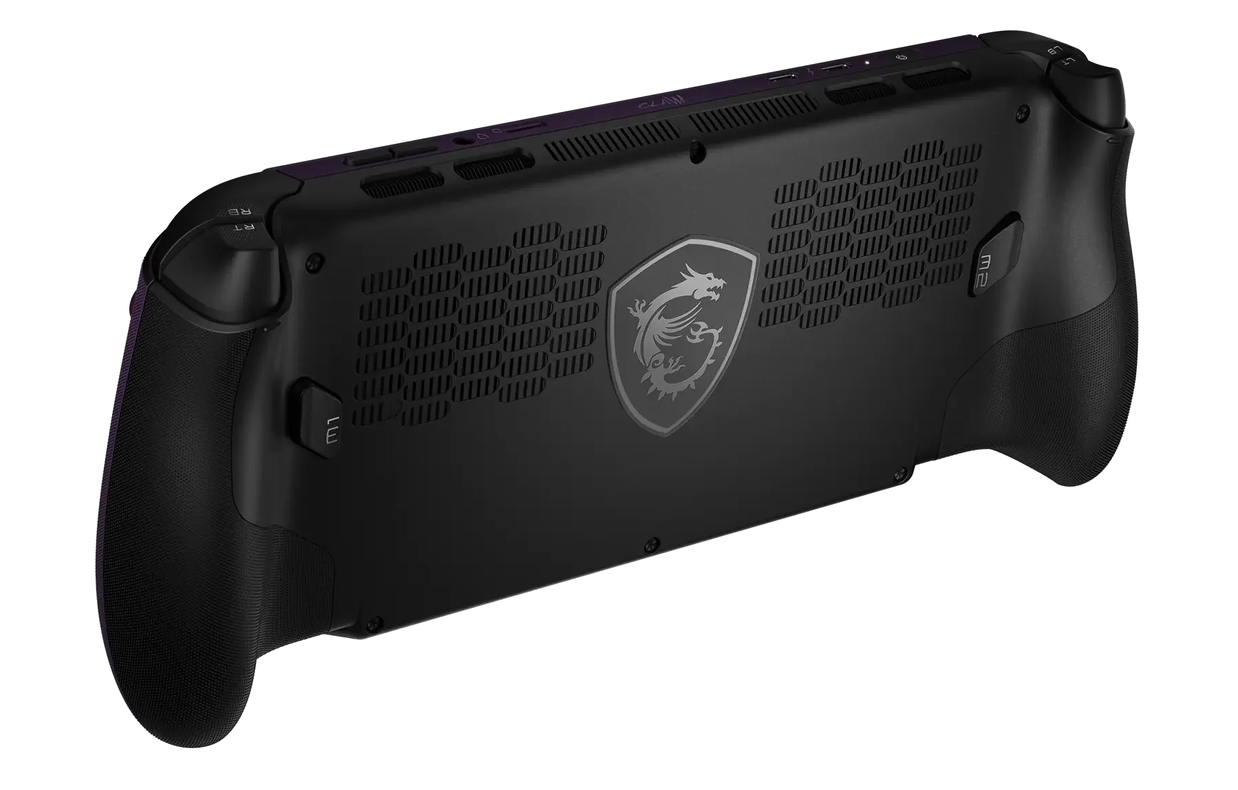 MSI Claw 8 EX AI+ back view